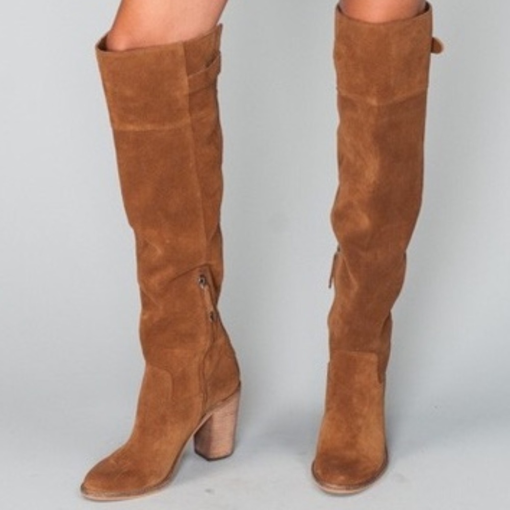 DOLCE VITA SUEDE TALL BOOT BRAND NEW 8